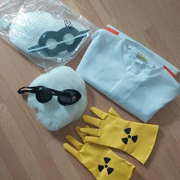 Back To The Future Doc Brown Full Costume - Picture 12 of 16